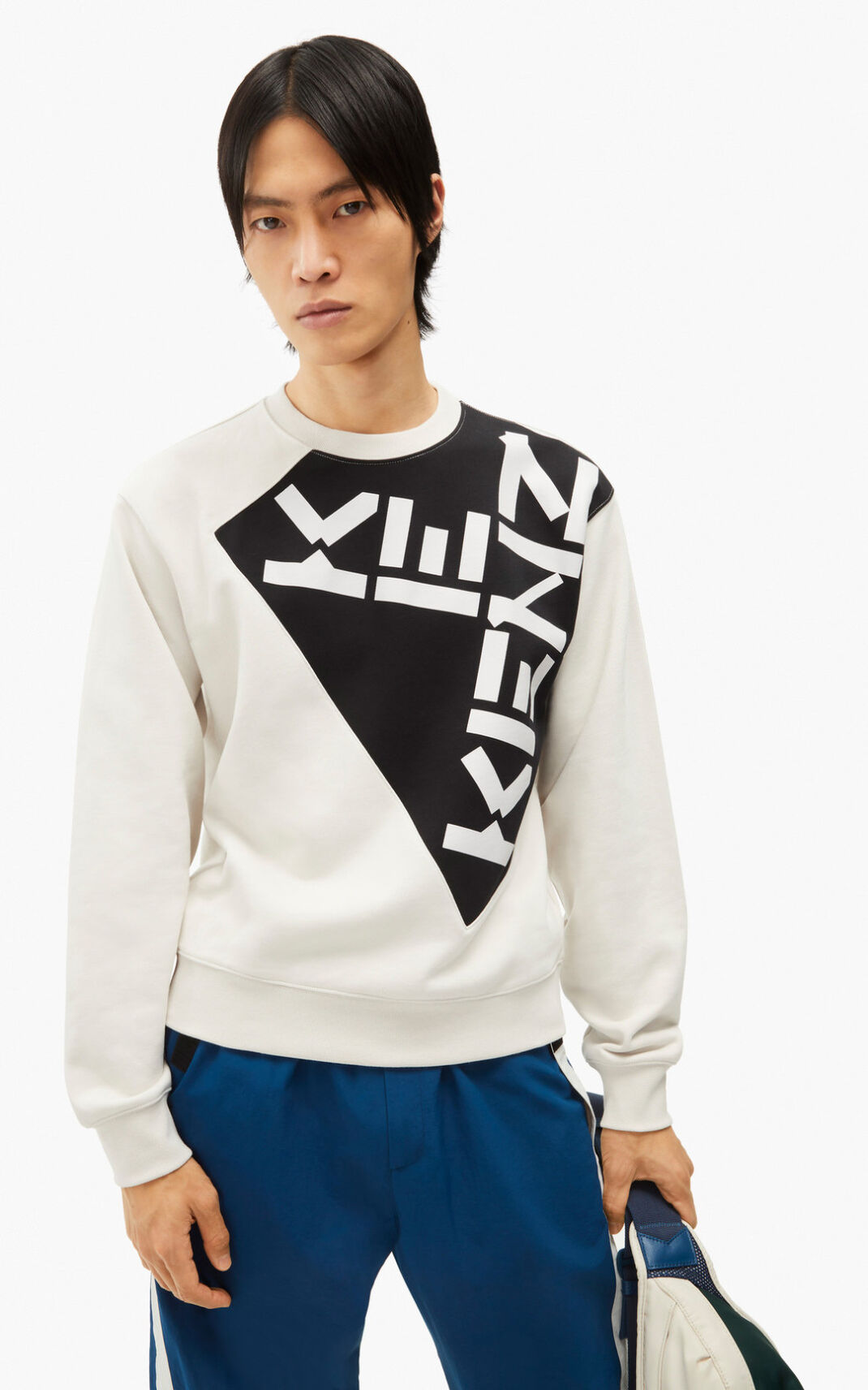 Kenzo Sport Sweater Heren Grijs | 30624AIMS